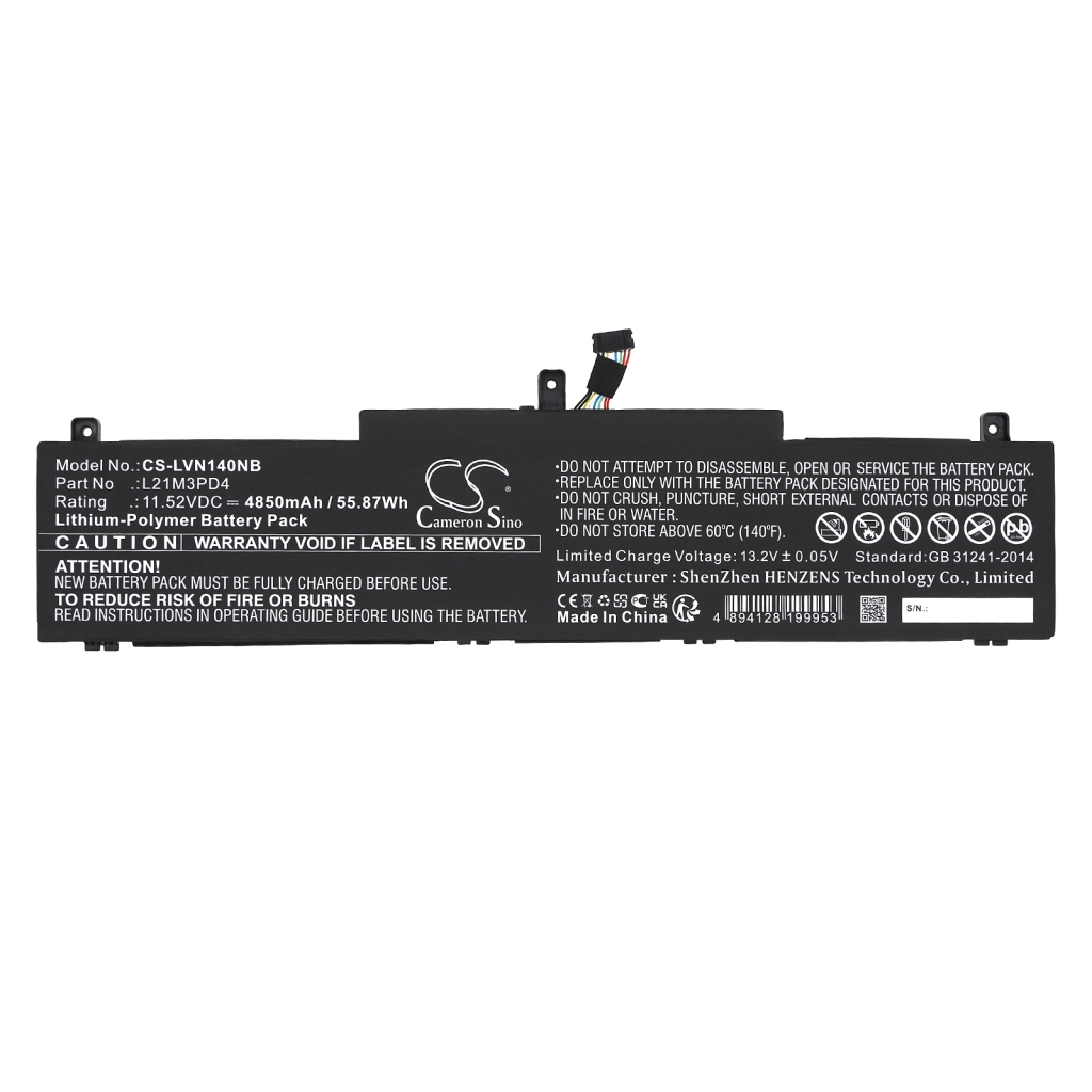 Notebook batterij Lenovo CS-LVN140NB