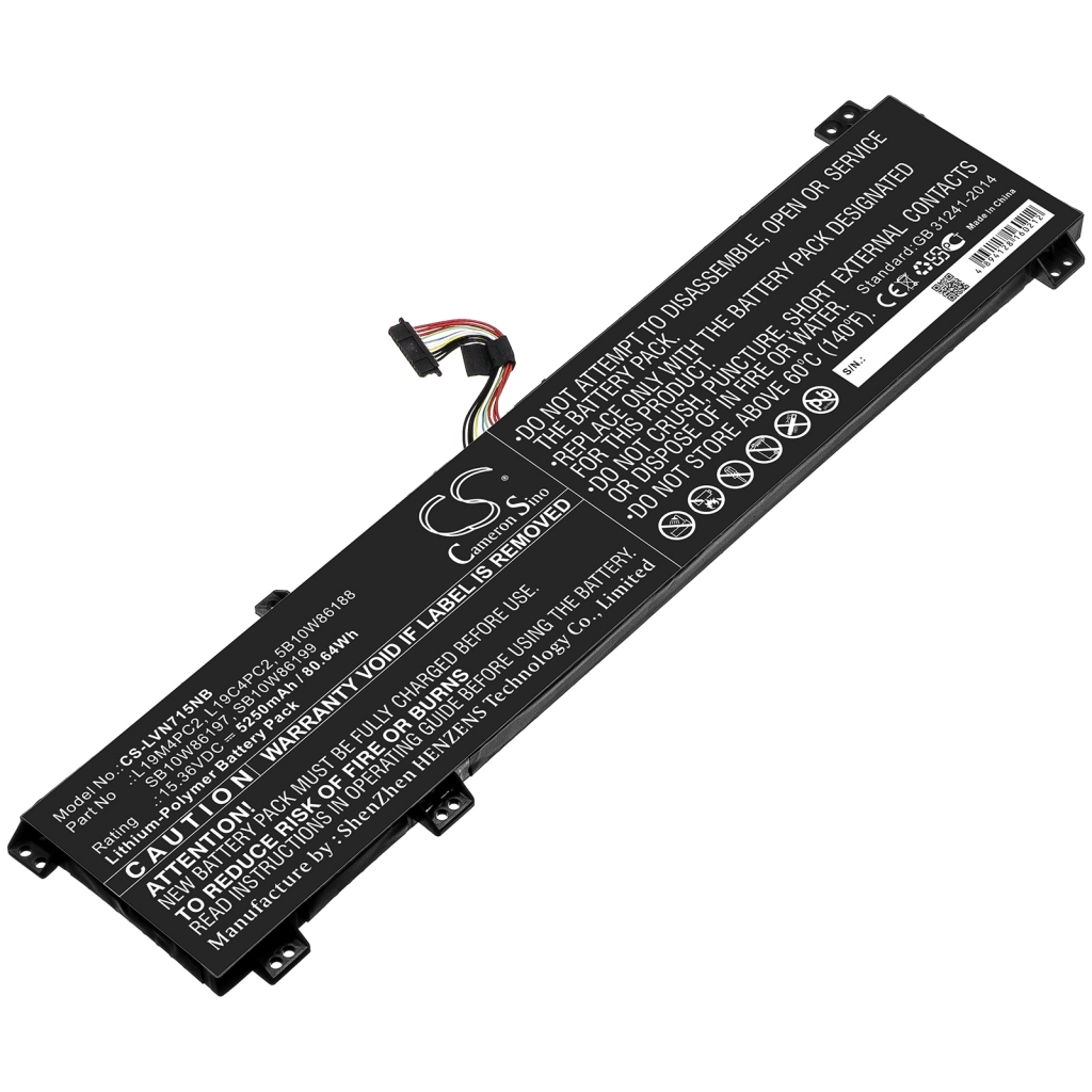 Batterijen Vervangt 5B10W86188