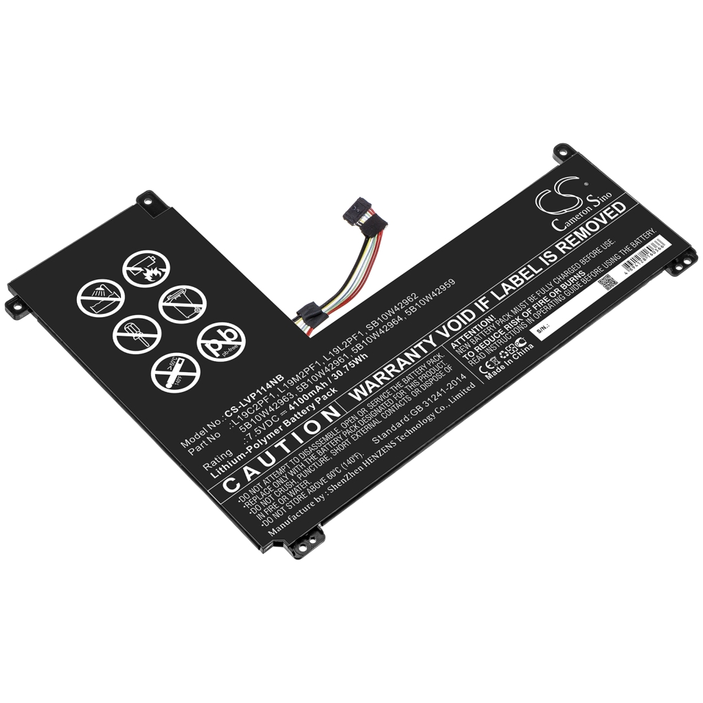 Notebook batterij Lenovo CS-LVP114NB