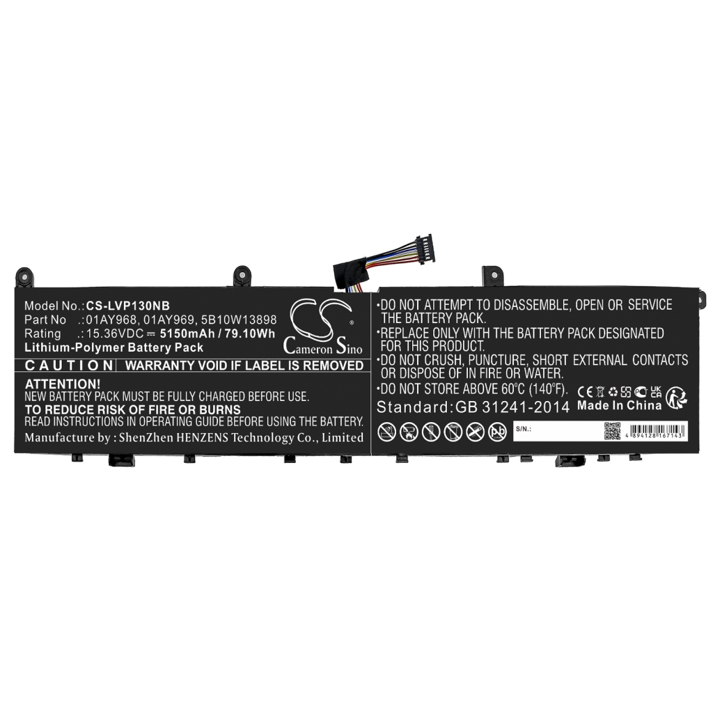 Batterijen Vervangt 5B10W13898