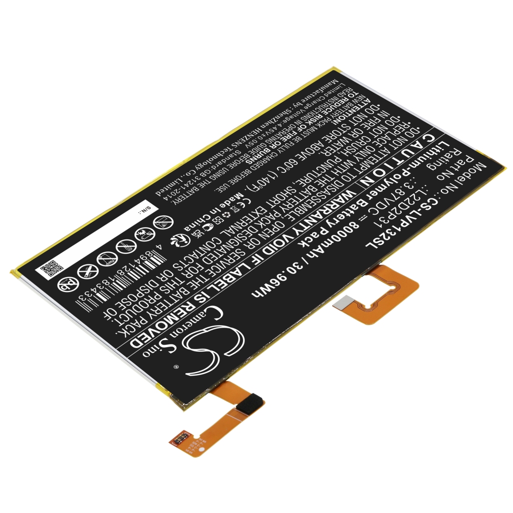 Tablet batterijen Lenovo CS-LVP132SL