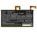 Tablet batterijen Lenovo CS-LVP132SL