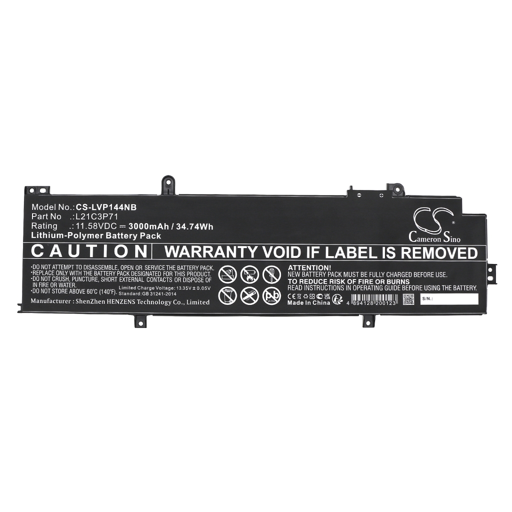 Notebook batterij Lenovo CS-LVP144NB