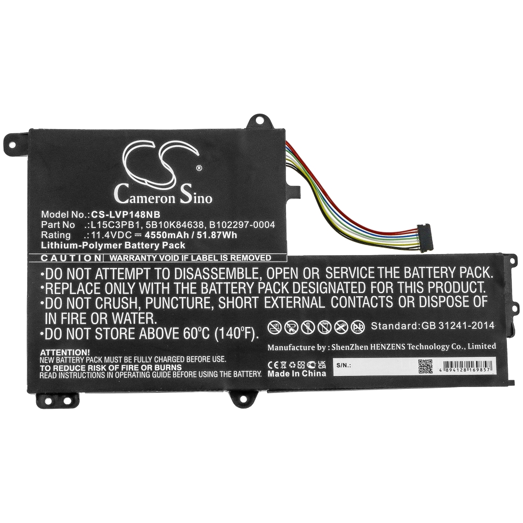 Notebook batterij Lenovo CS-LVP148NB