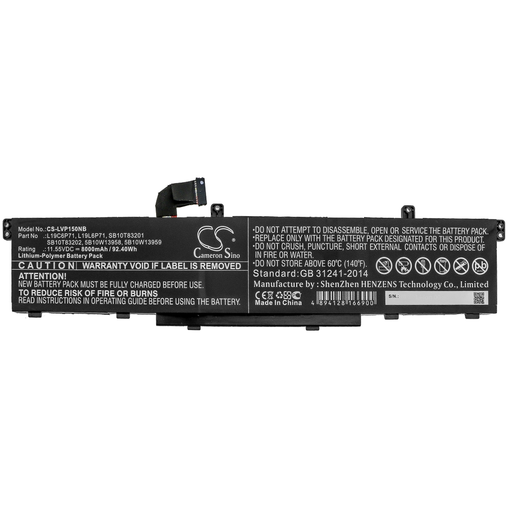 Batterijen Vervangt L19C6P71