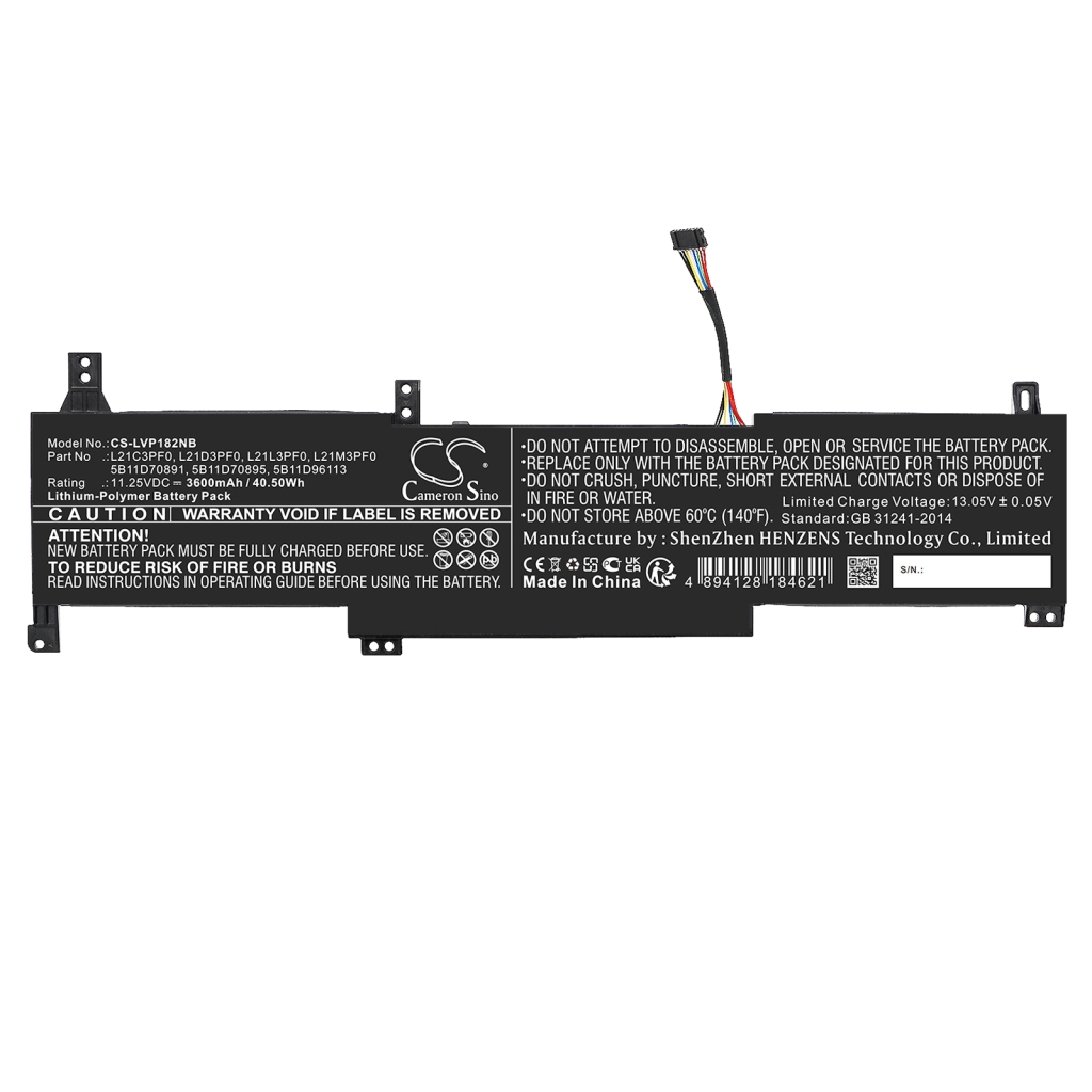 Notebook batterij Lenovo CS-LVP182NB