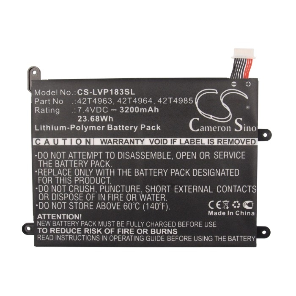 Tablet batterijen Lenovo CS-LVP183SL