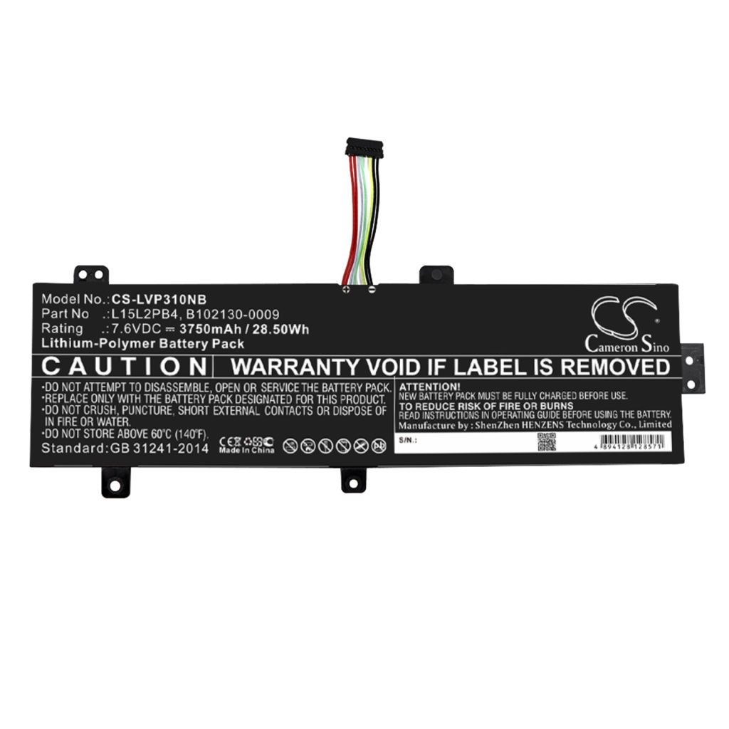 Notebook batterij Lenovo CS-LVP310NB