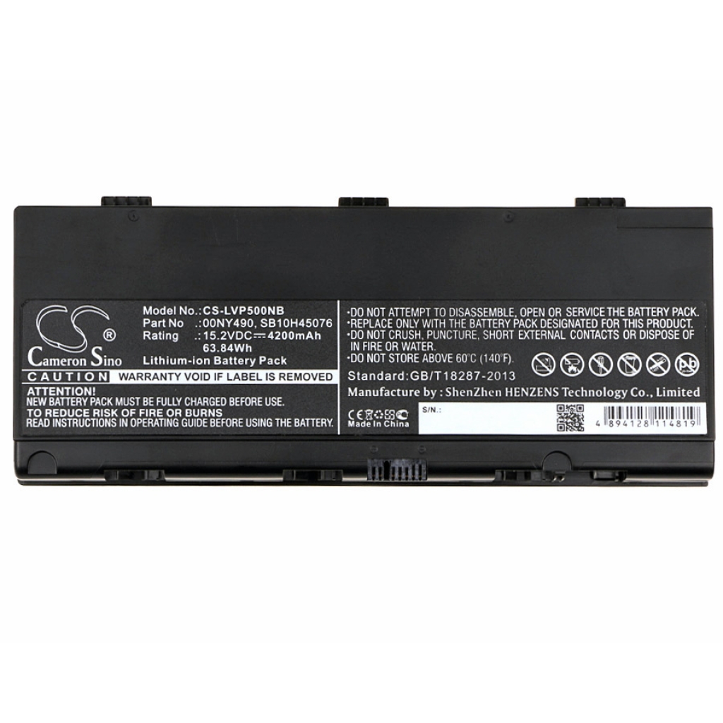 Notebook batterij Lenovo CS-LVP500NB