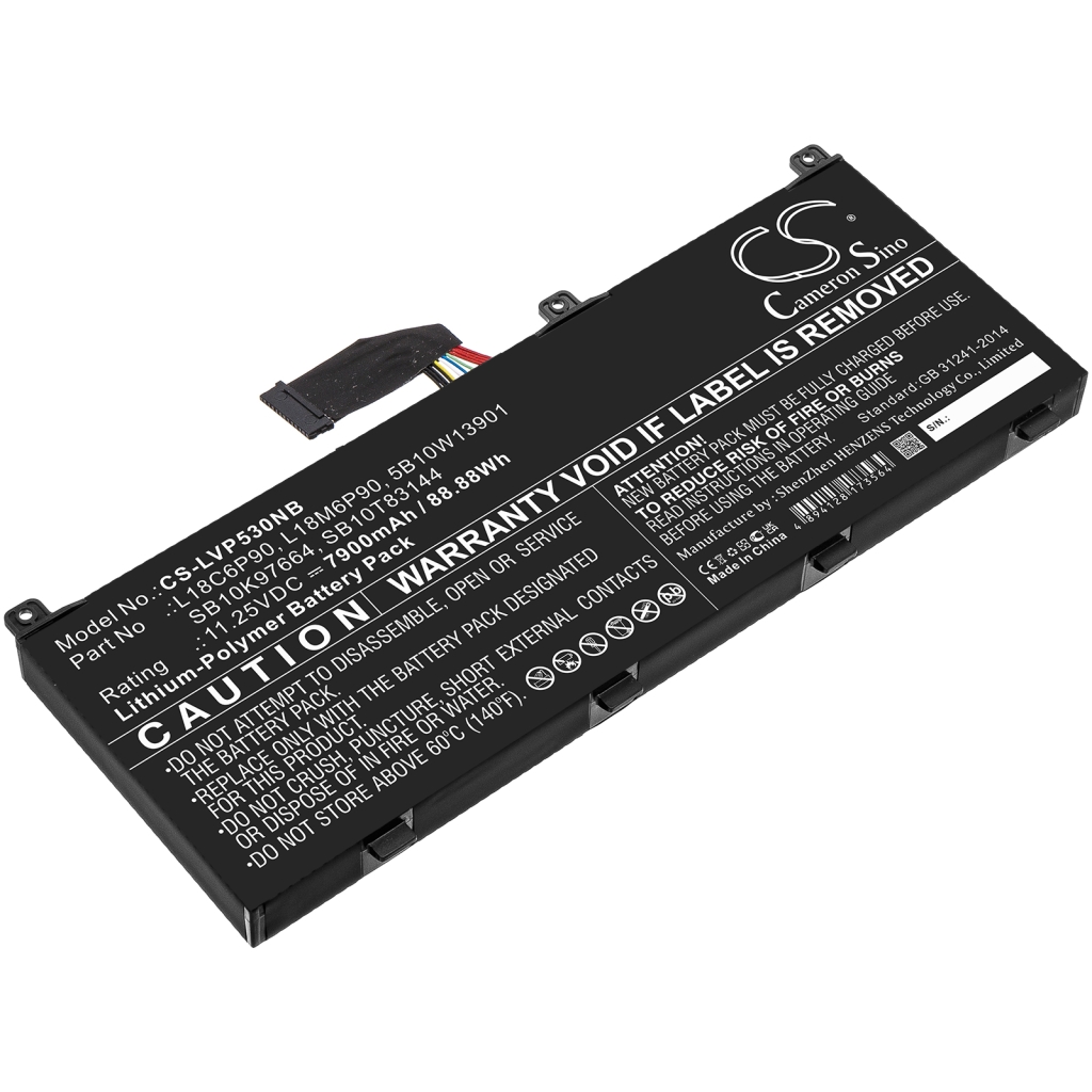 Notebook batterij Lenovo CS-LVP530NB