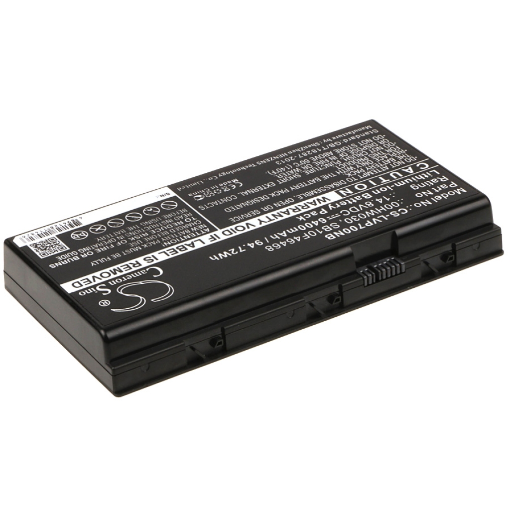 Notebook batterij Eurocom CS-LVP700NB
