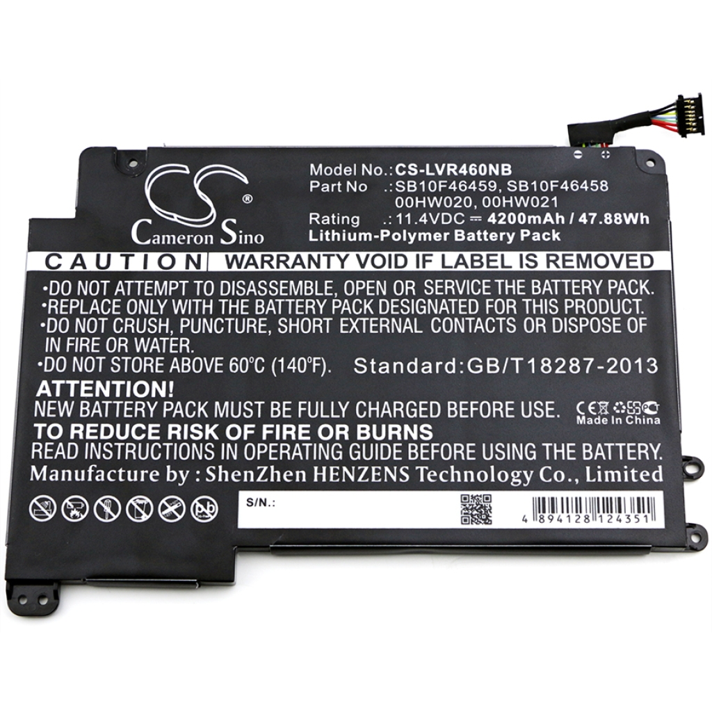 Notebook batterij Lenovo CS-LVR460NB