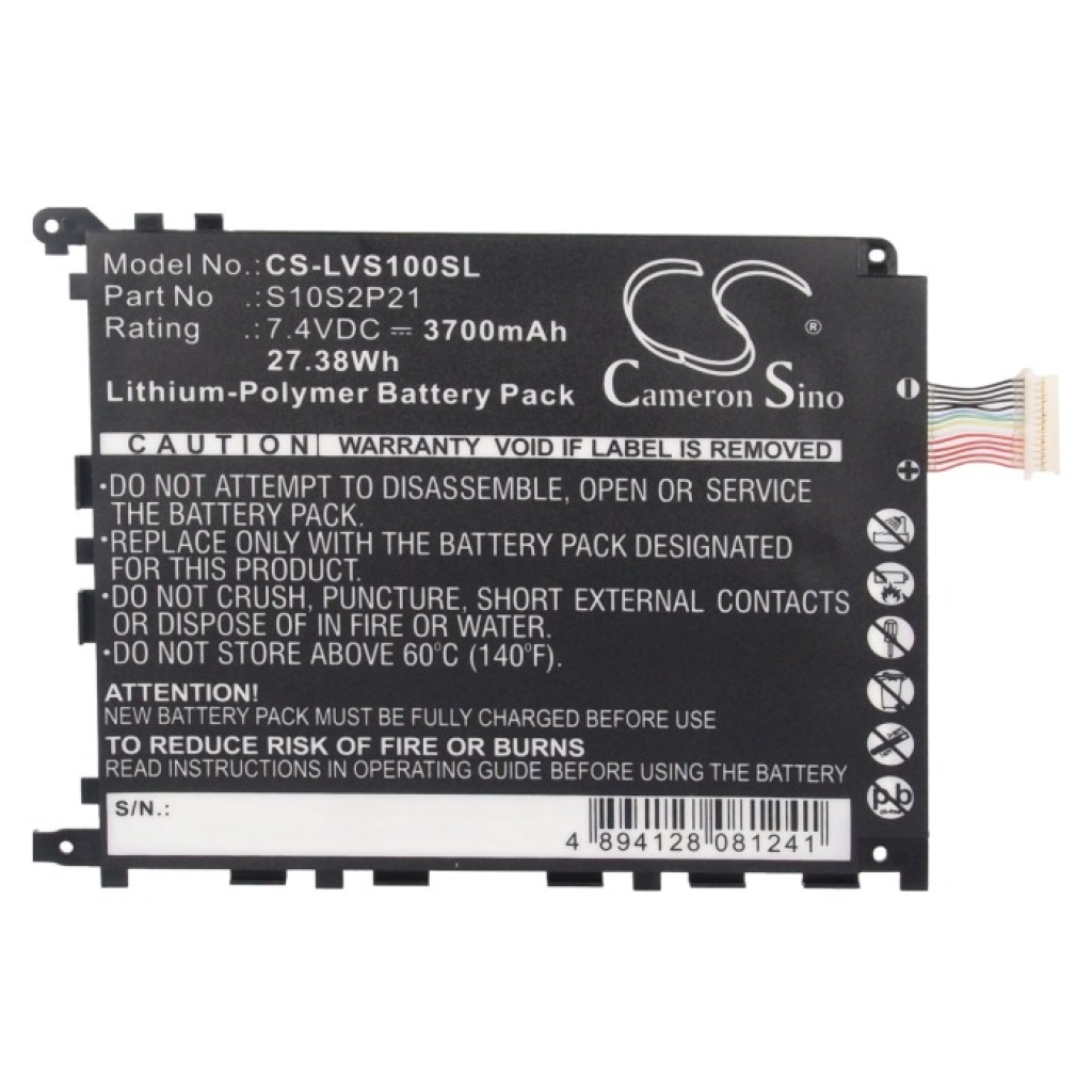 Tablet batterijen Lenovo CS-LVS100SL