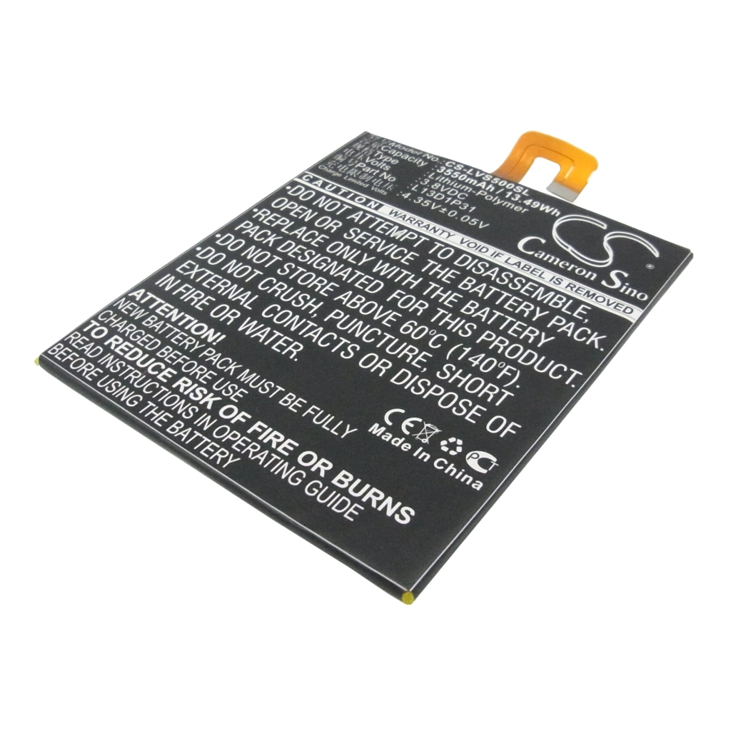 Tablet batterijen Lenovo CS-LVS500SL