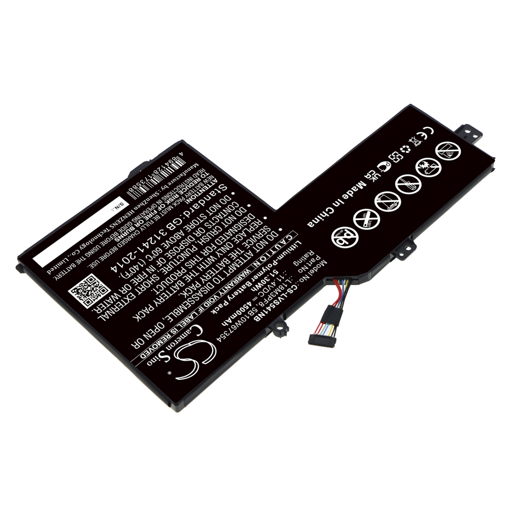 Notebook batterij Lenovo CS-LVS541NB