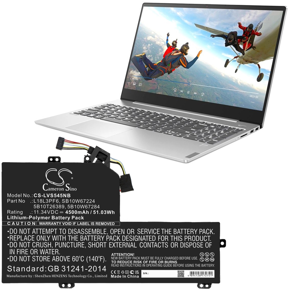 Notebook batterij Lenovo CS-LVS545NB