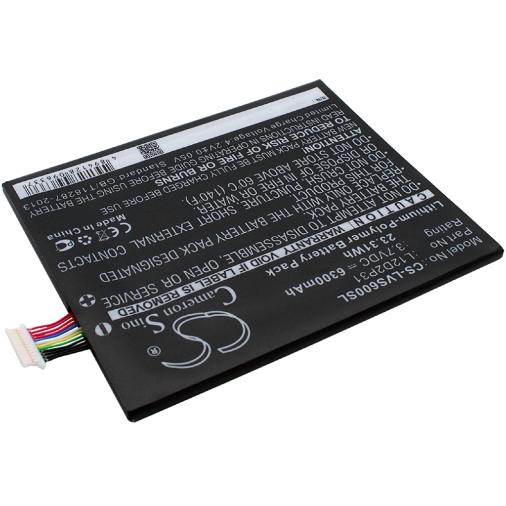 Tablet batterijen Lenovo CS-LVS600SL