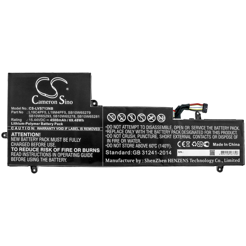 Batterijen Vervangt 5B10W65281