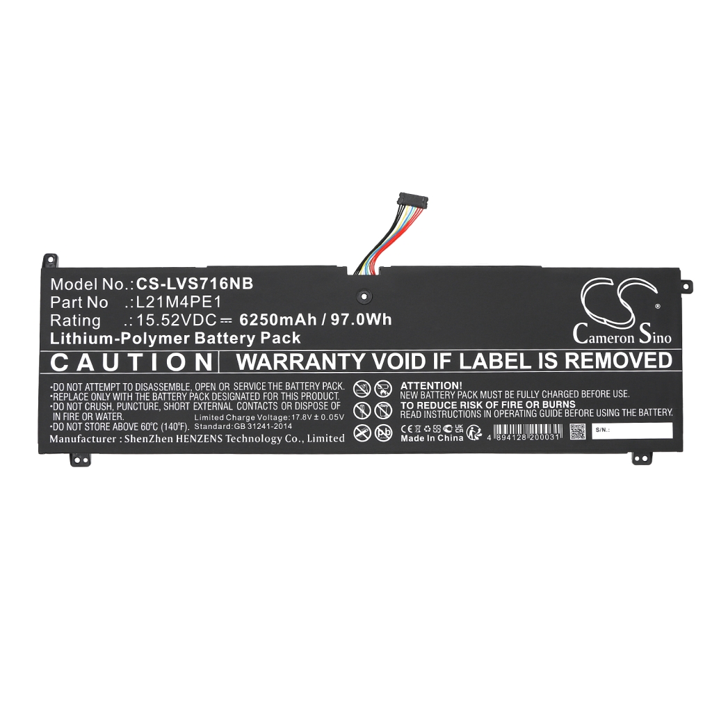 Notebook batterij Lenovo CS-LVS716NB