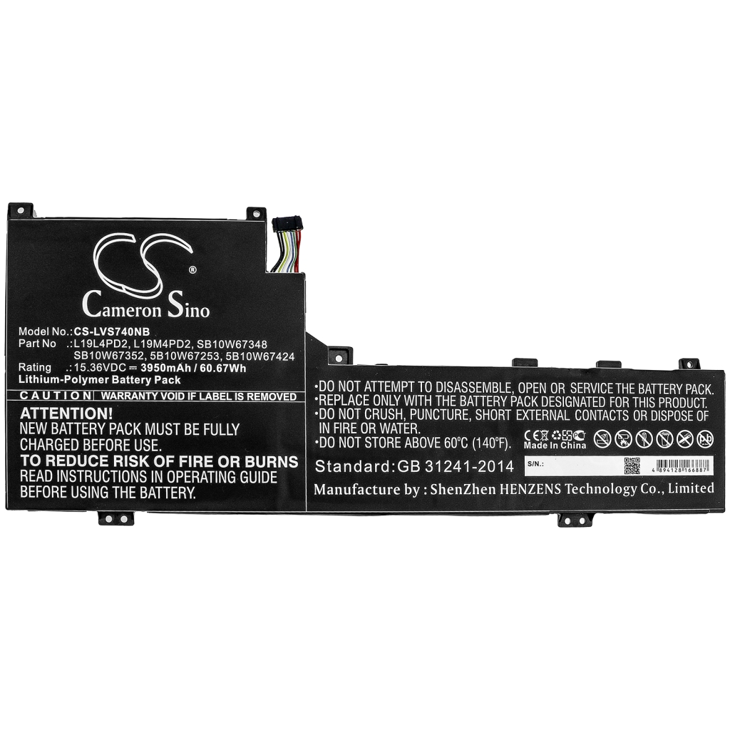 Batterijen Vervangt 5B10W67424