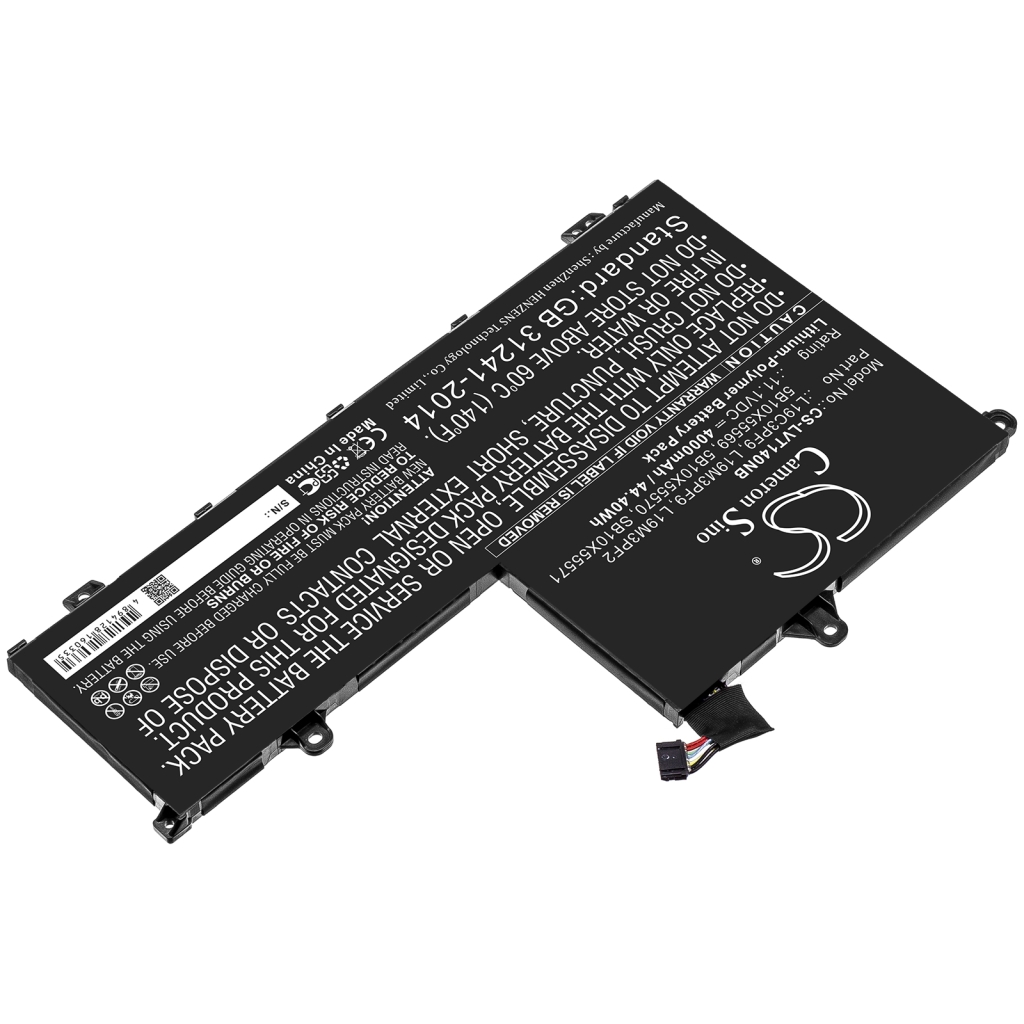 Notebook batterij Lenovo CS-LVT140NB