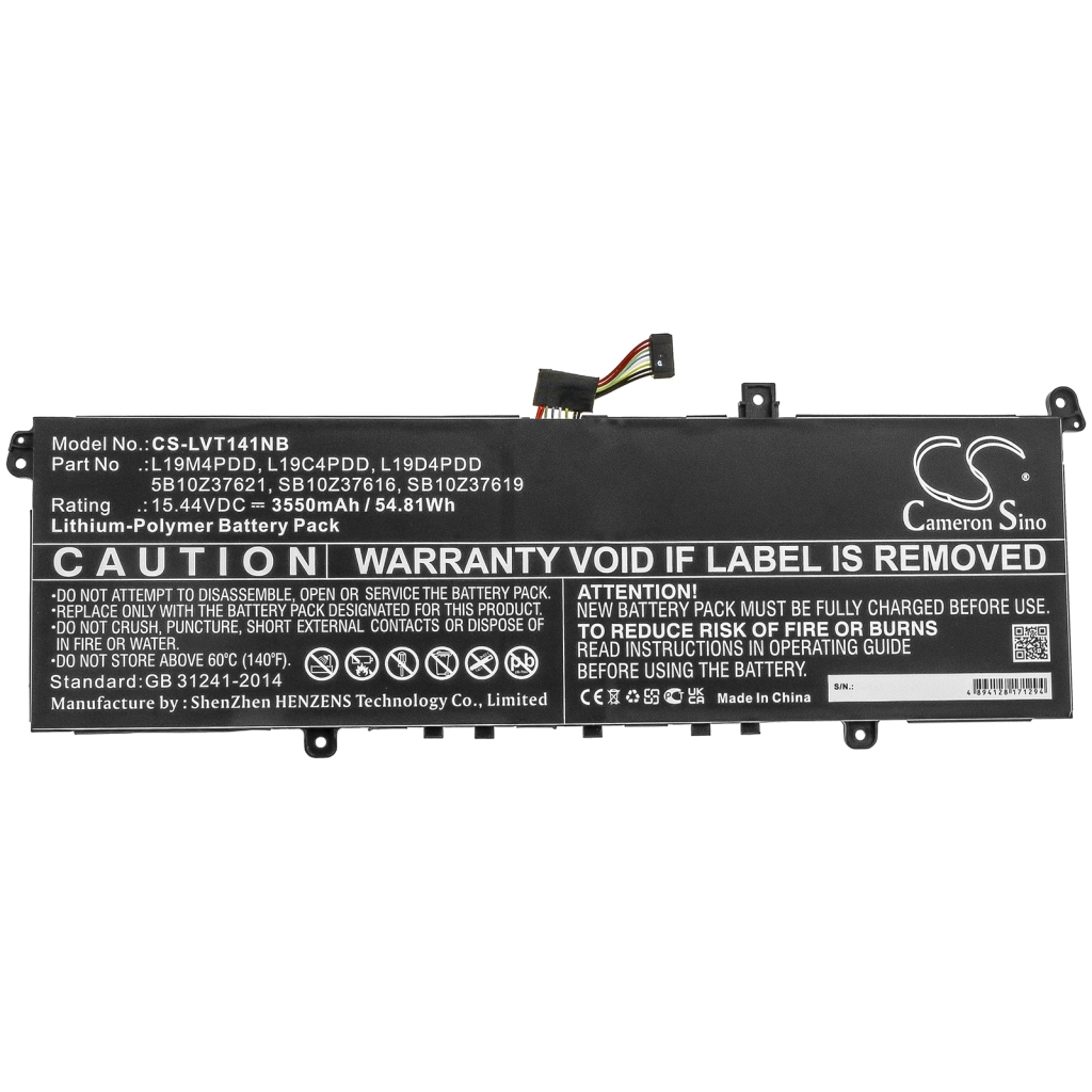 Notebook batterij Lenovo CS-LVT141NB