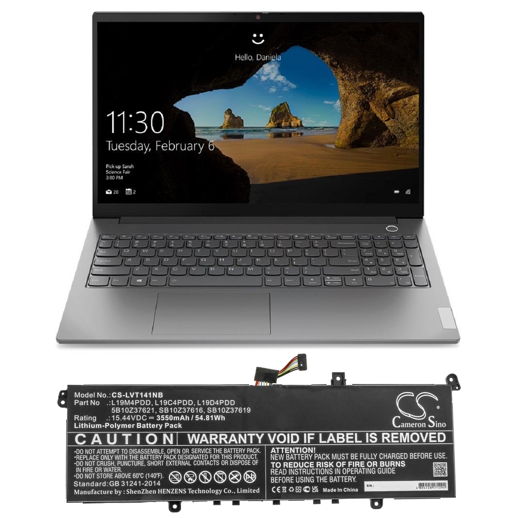 Notebook batterij Lenovo ThinkBook 14s G2