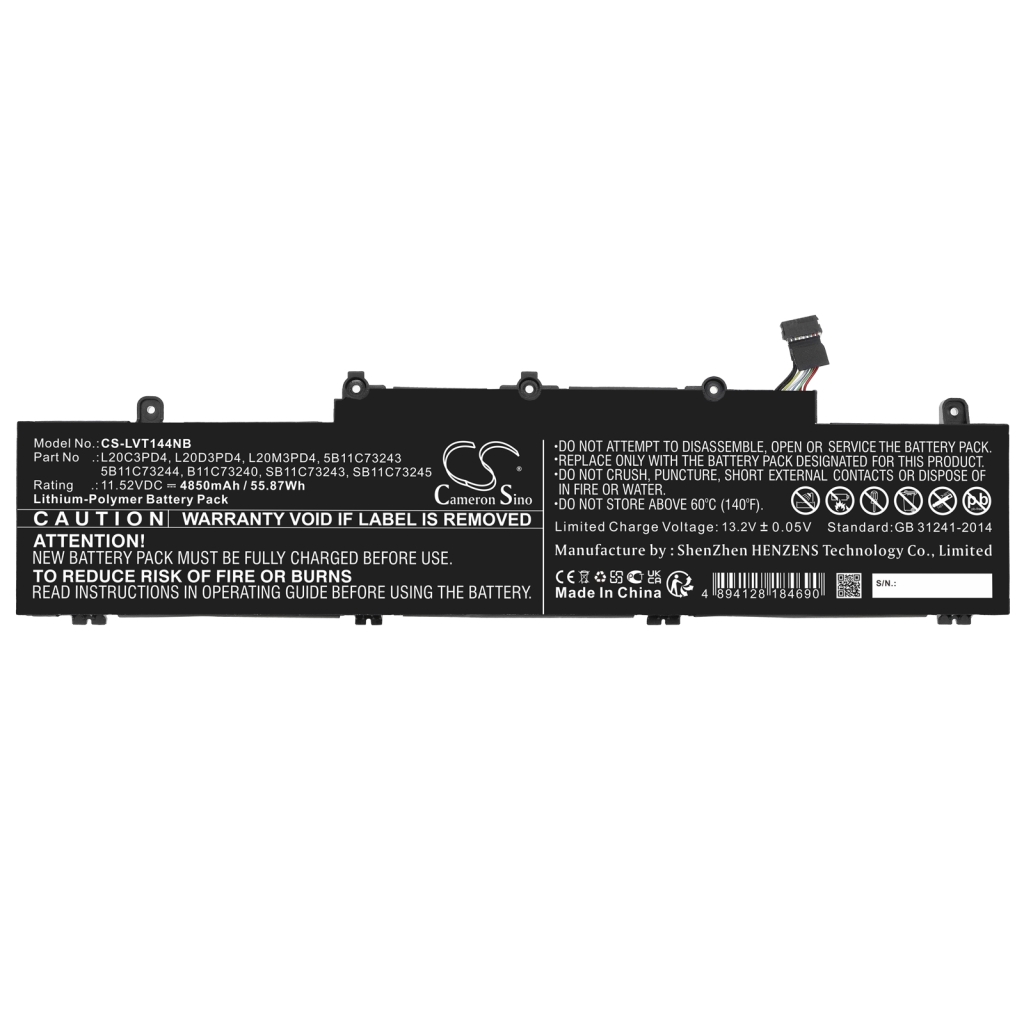 Batterijen Vervangt 5B11C73244