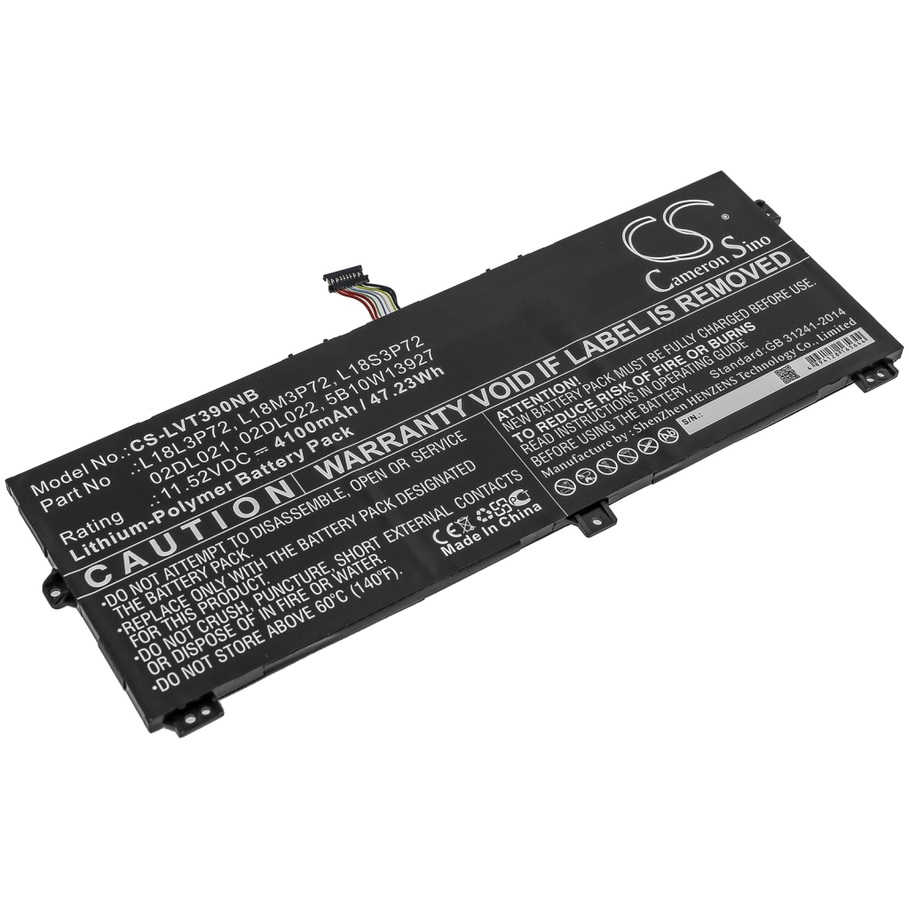 Batterijen Vervangt 5B10W13927