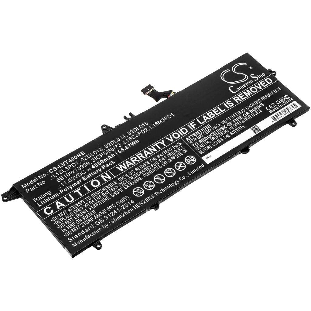 Batterijen Vervangt SB10T83152