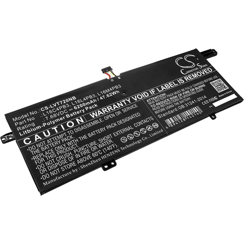 Notebook batterij Lenovo CS-LVT720NB