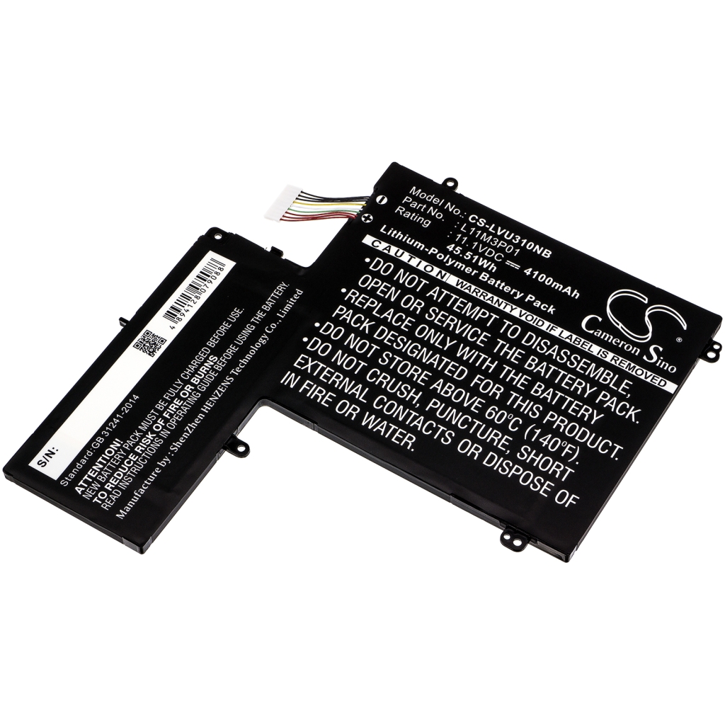 Notebook batterij Lenovo CS-LVU310NB