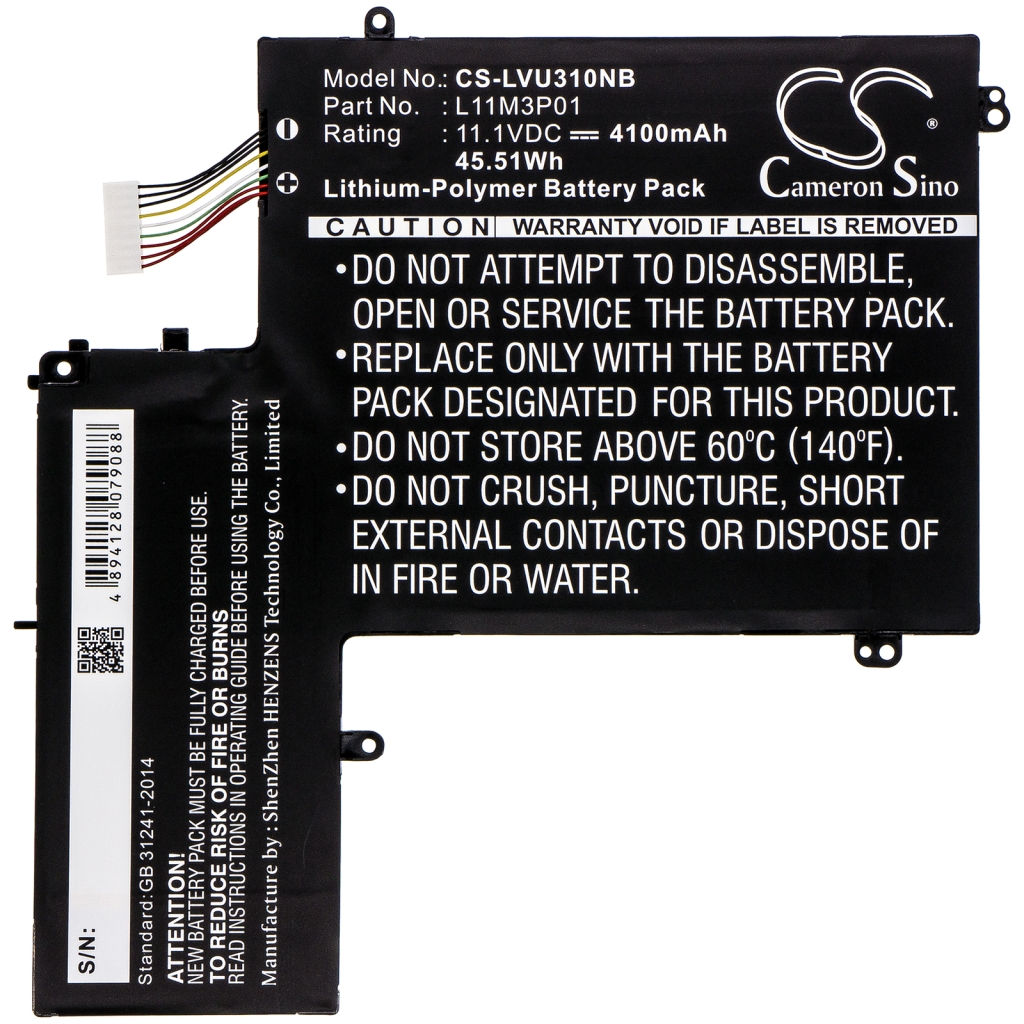 Batterijen Vervangt L11M3P01