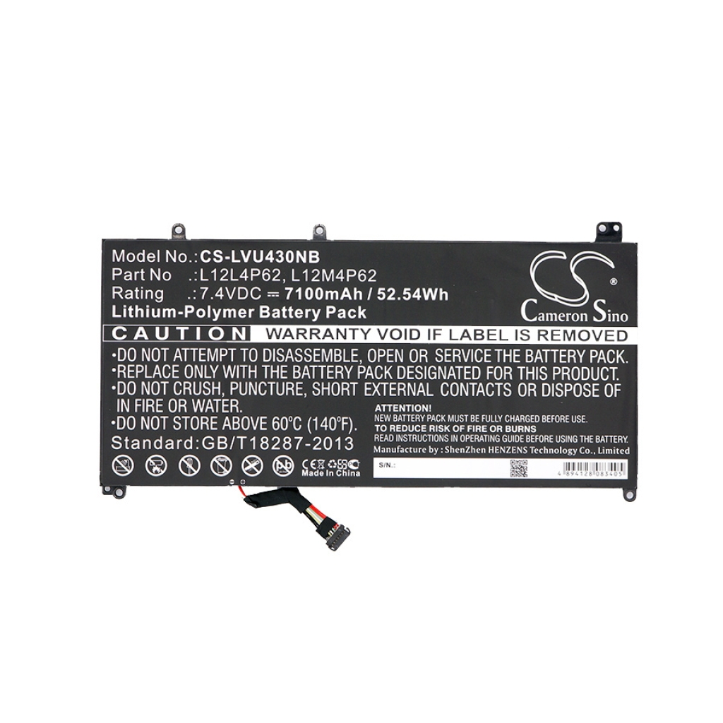 Notebook batterij Lenovo CS-LVU430NB