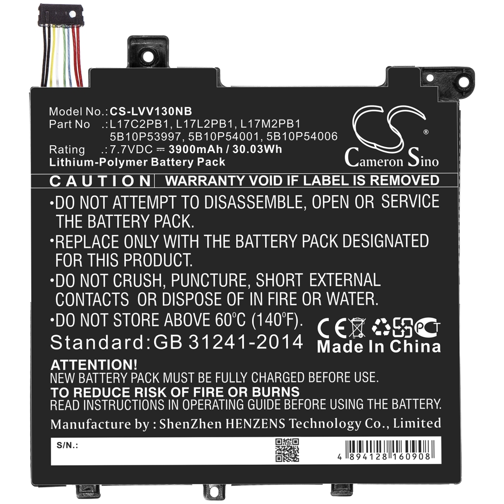 Notebook batterij Lenovo CS-LVV130NB