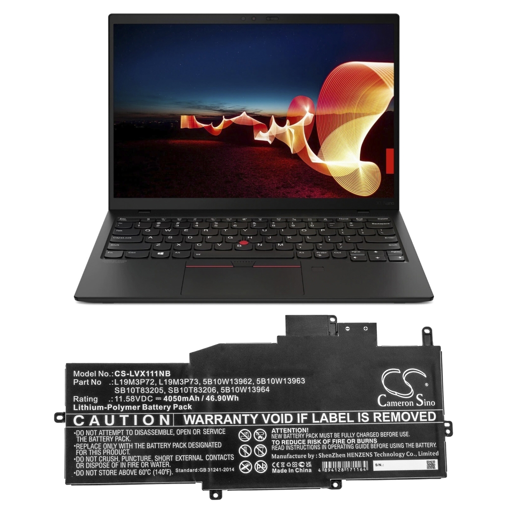 Notebook batterij Lenovo CS-LVX111NB