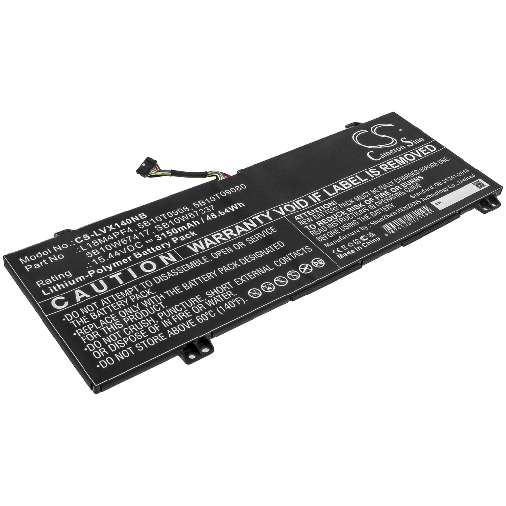 Notebook batterij Lenovo CS-LVX140NB