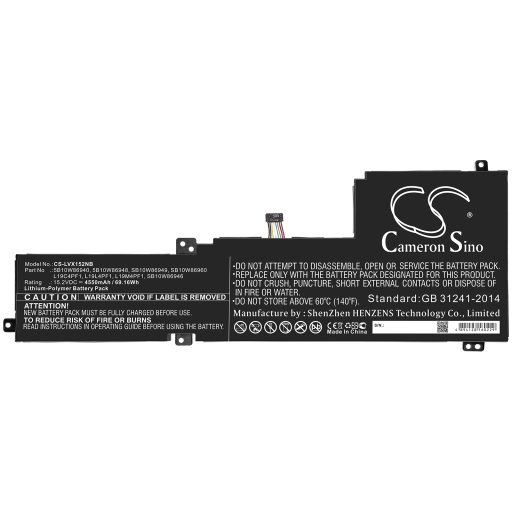 Notebook batterij Lenovo IdeaPad 5-15IIL05