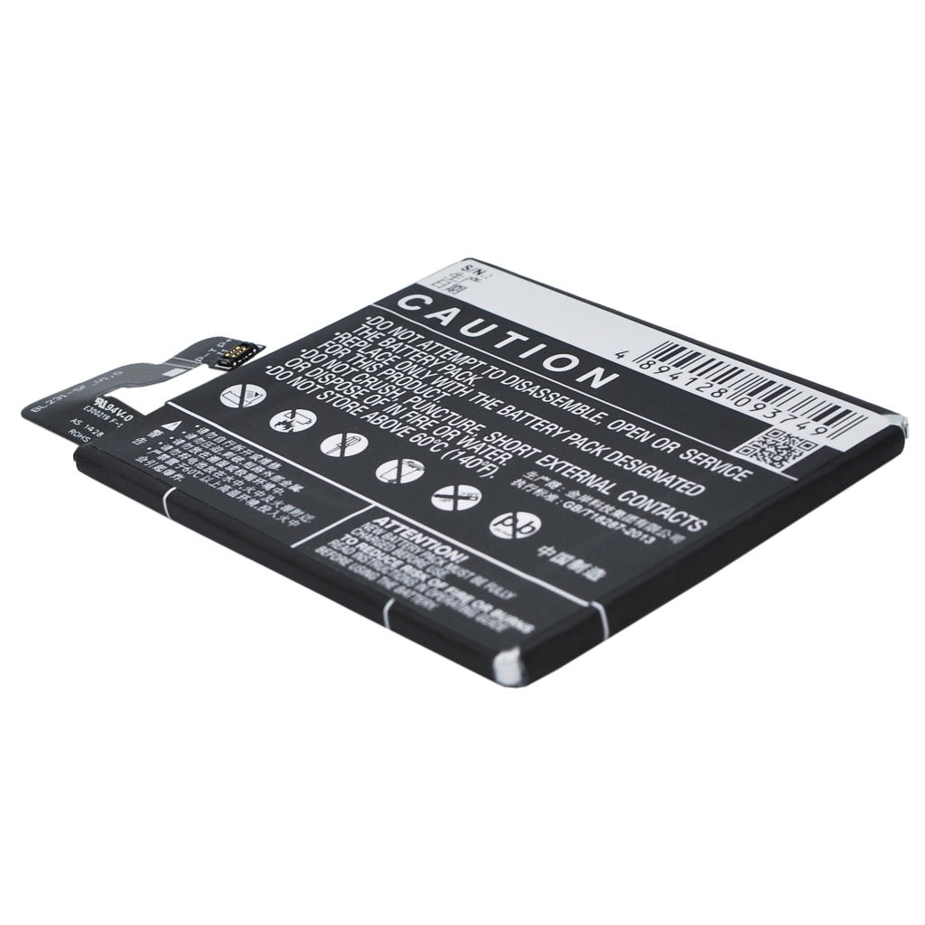 Batterij voor mobiele telefoon Lenovo CS-LVX200SL