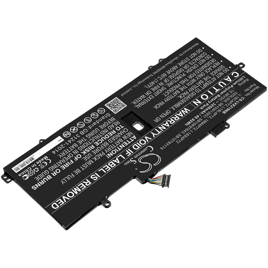 Notebook batterij Lenovo CS-LVX219NB