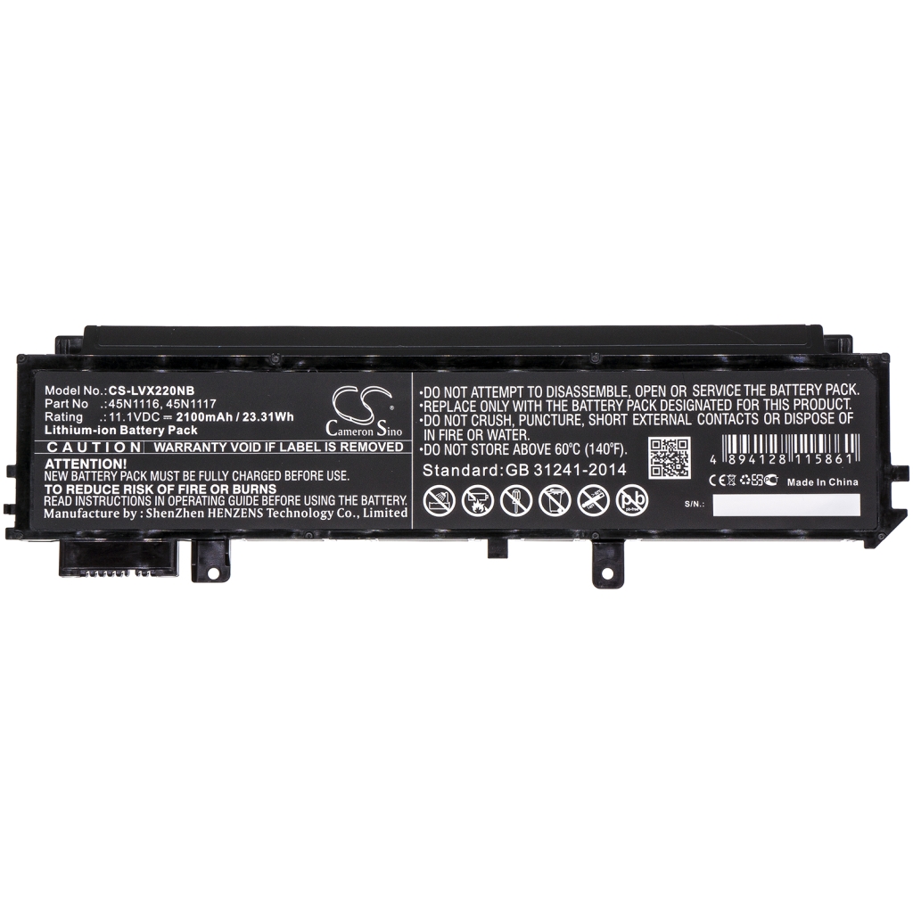 Notebook batterij Lenovo CS-LVX220NB