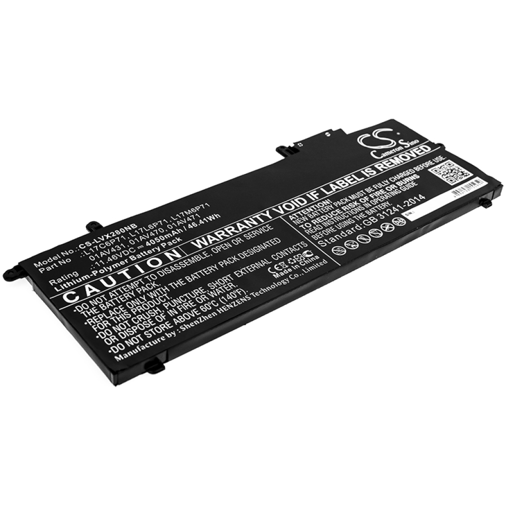 Batterijen Vervangt 5B10W13921