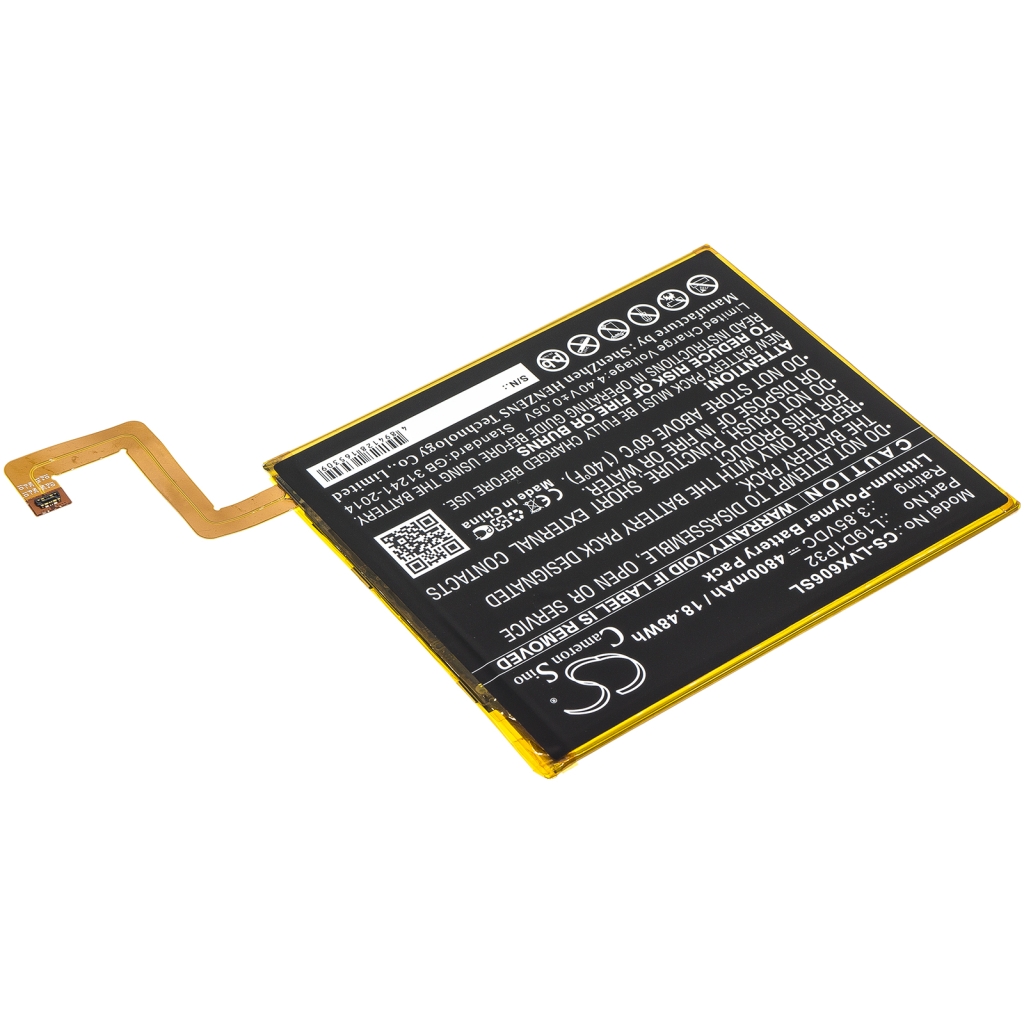 Tablet batterijen Lenovo CS-LVX606SL