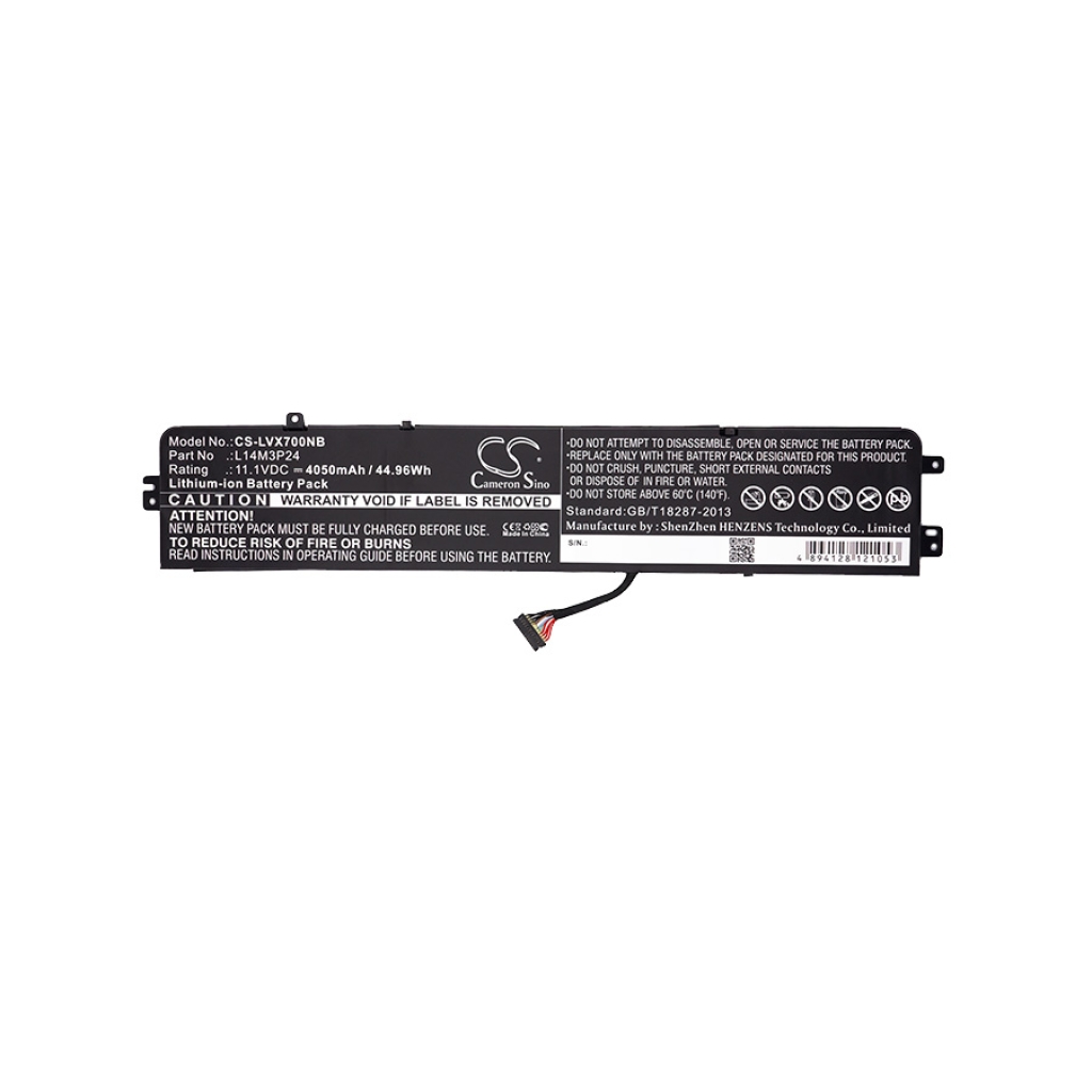 Notebook batterij Lenovo CS-LVX700NB