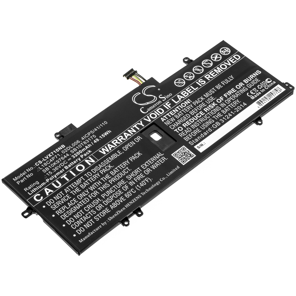 Batterijen Vervangt SB10T83175