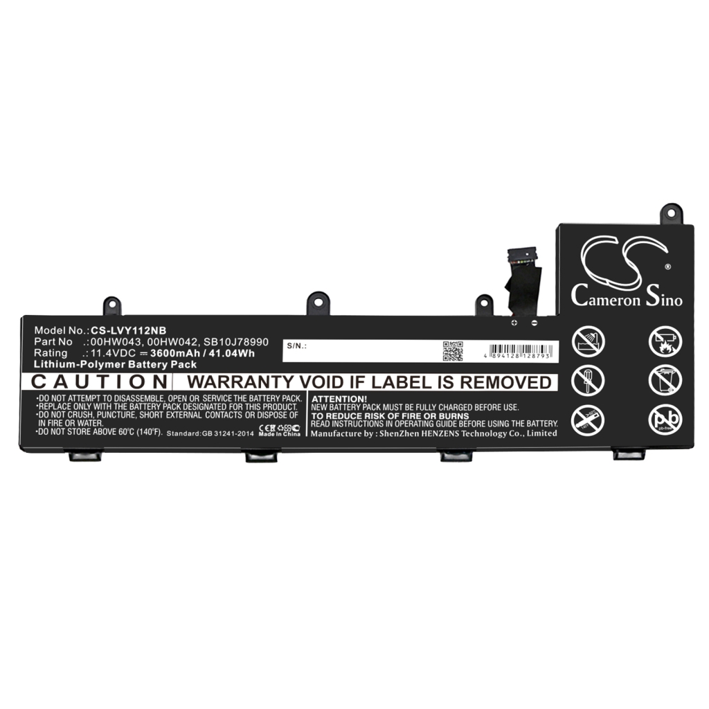 Notebook batterij Lenovo CS-LVY112NB