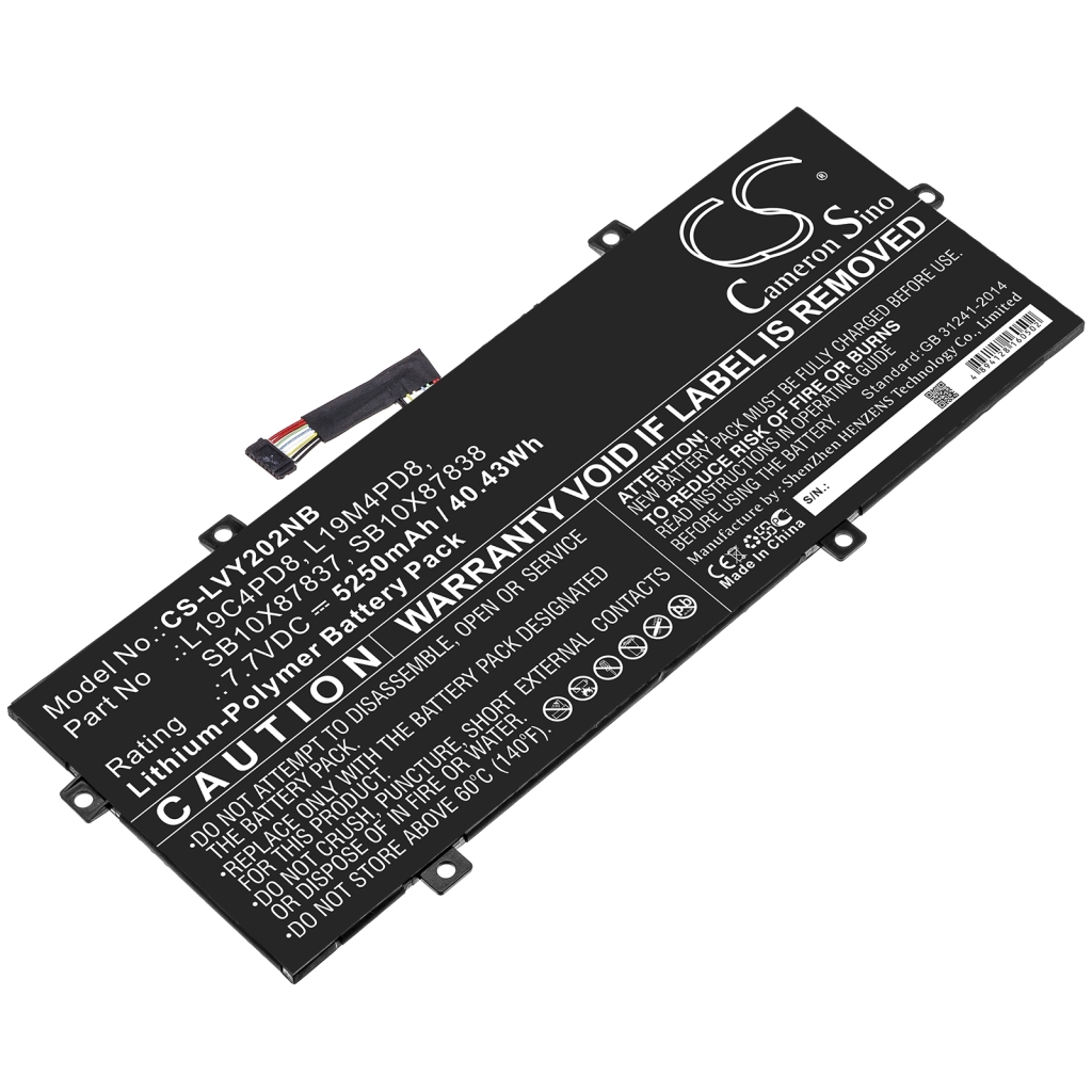 Notebook batterij Lenovo CS-LVY202NB