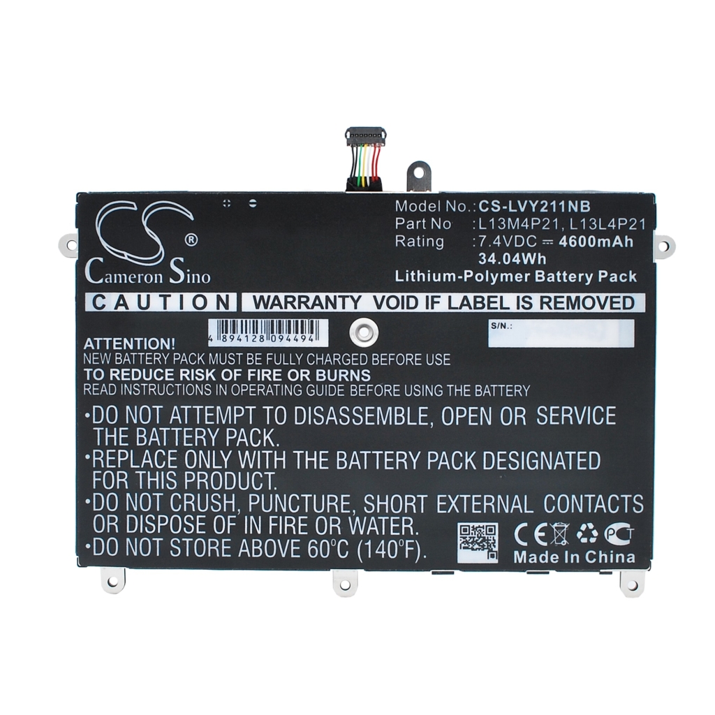 Notebook batterij Lenovo CS-LVY211NB