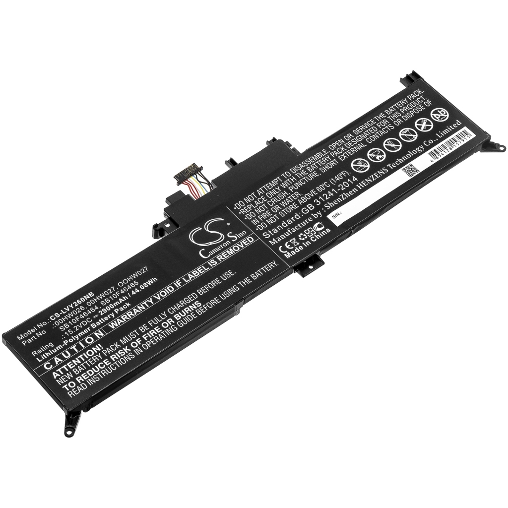 Notebook batterij Lenovo CS-LVY260NB