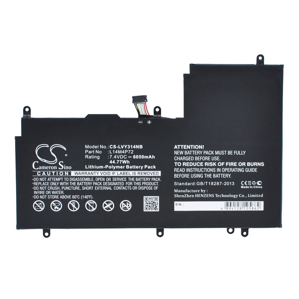 Notebook batterij Lenovo CS-LVY314NB